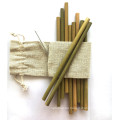 Natural Reusable Bamboo Straw with Customized Logo